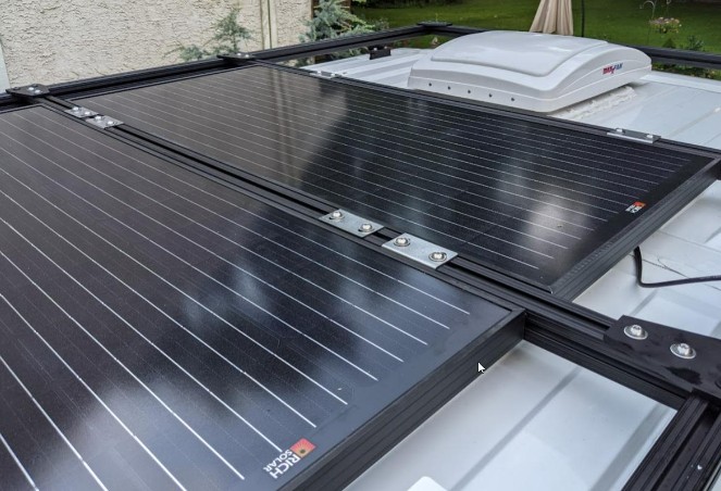 .. Solar Panels 4040 Profile Flush