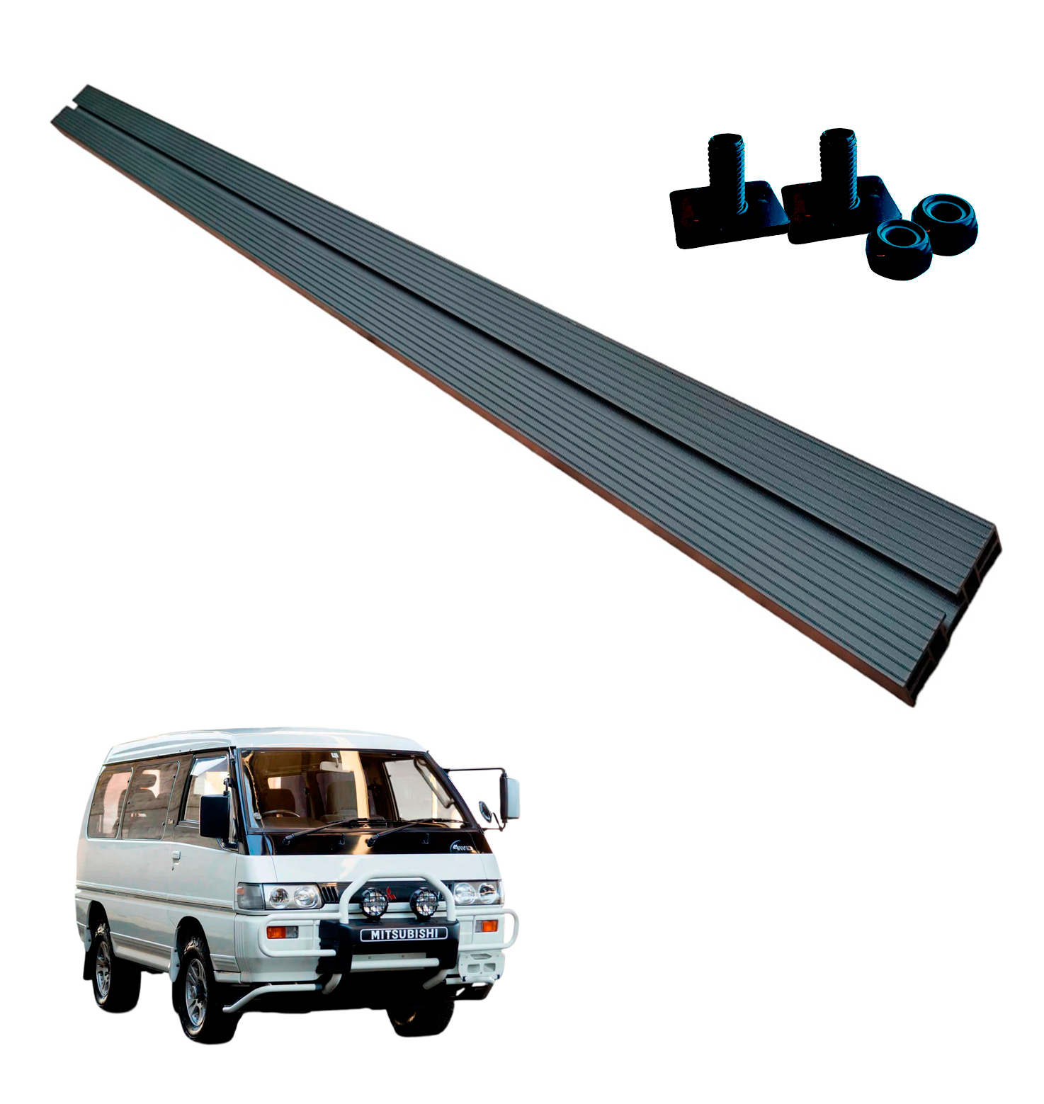 Ozroofracks | Gutter Mount Roof Bars