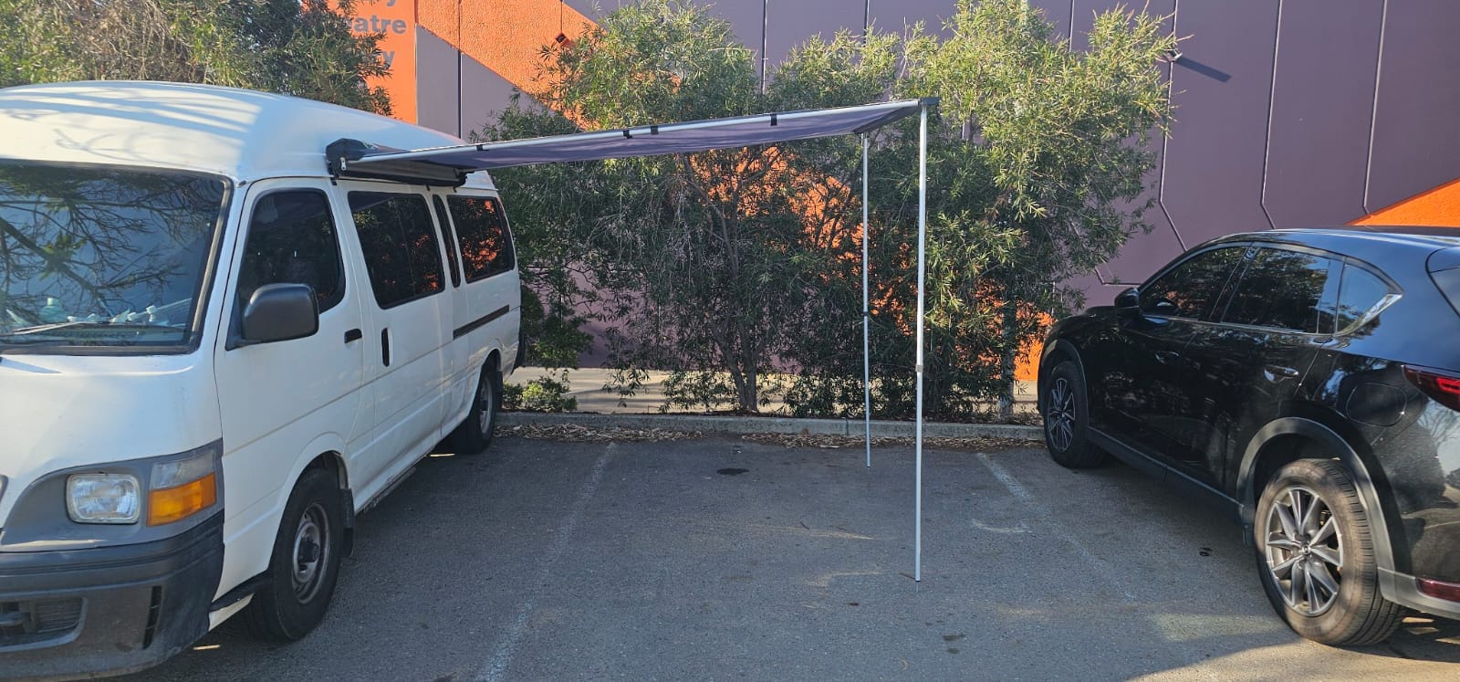 Ozroofracks | Gutter Mount Awning