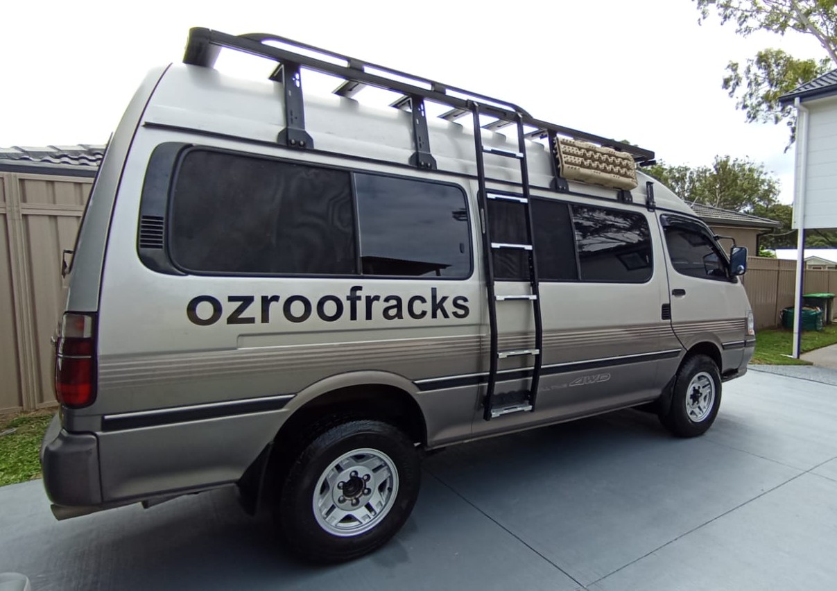 Ozroofracks | Gutter Mount Roof Bars