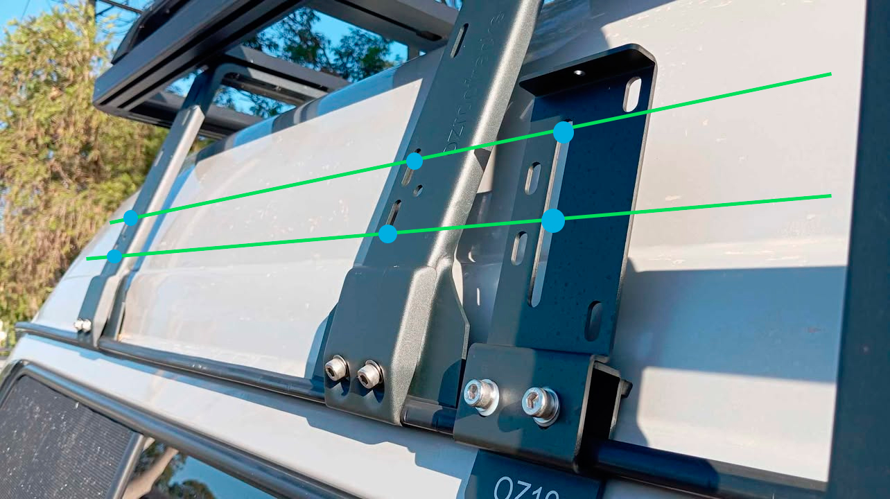 Ozroofracks | Awning Brackets