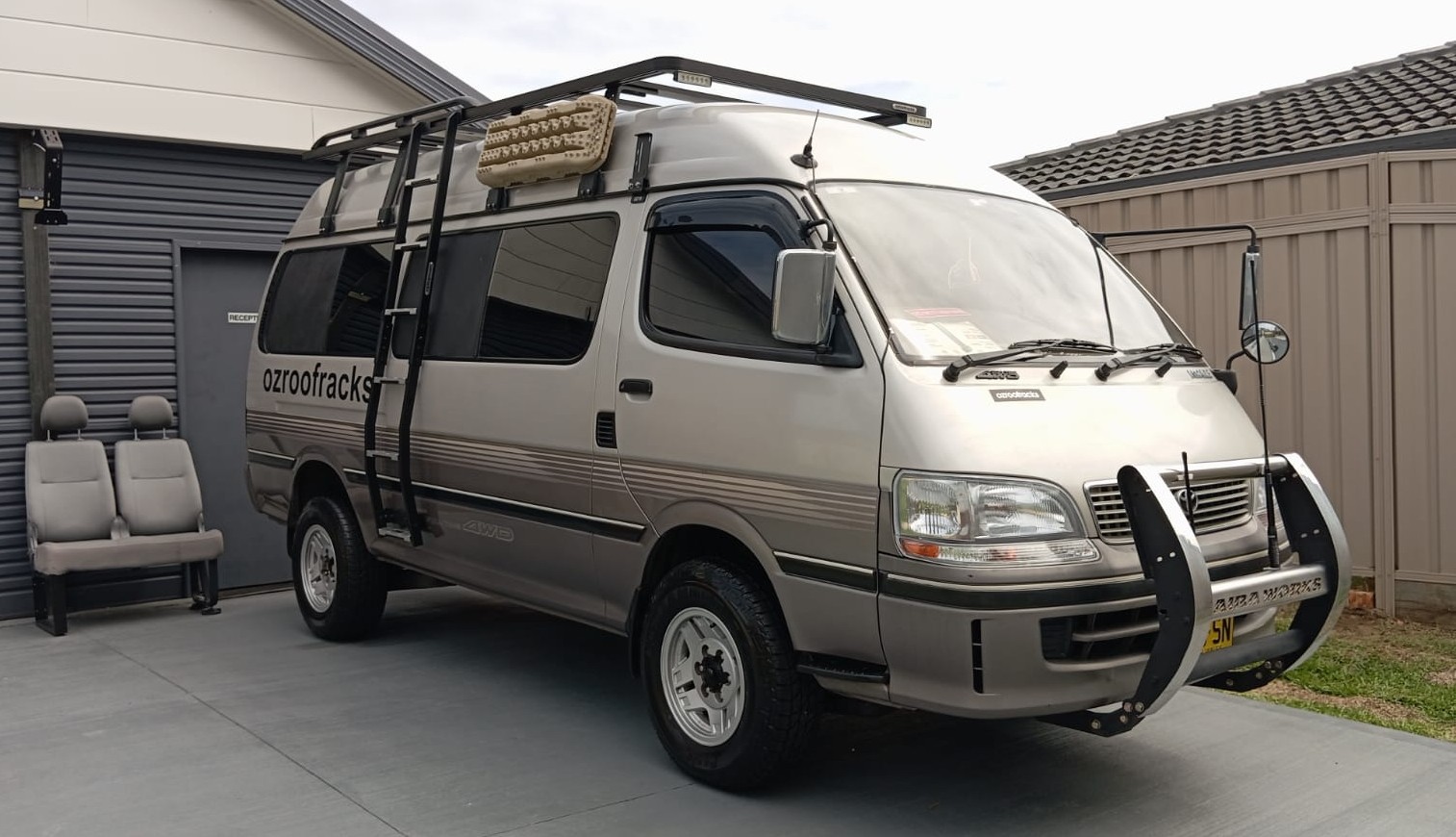 Ozroofracks | High Gutter Mount Roof Racks